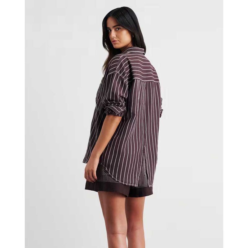 JAG Winona Stripe Ls Shirt image number 5